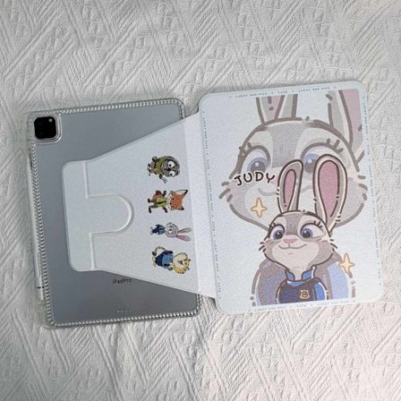 Fodral för iPad 2025 11/ 10 10.9" TD icer Judy roterande hel söt