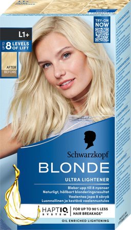 Schwarzkopf Blonde L1+ Extreme Lightener, Hår, Hårfarve, Blondering