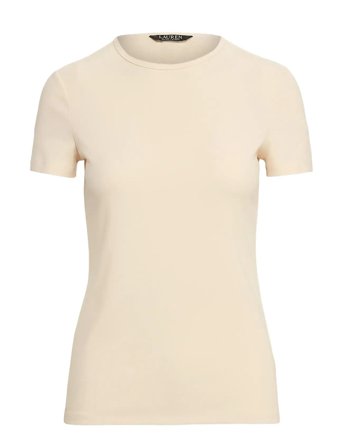 Lauren Ralph Lauren | Stretch Cotton Tee | M
