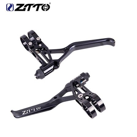 ZTTO CNC Ultralätt MTB-cykelbromsar V-bromsspakar Bromshatlar Handtag Aluminium Mountainbike V- set