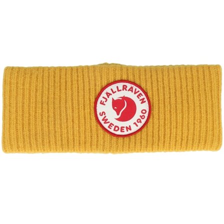 Fjällräven - Yellow headband Beanie - 1960 Logo Mustard Yellow Headband @ Hatstore