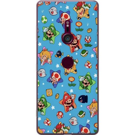 Kompatibelt Mobilskal till Sony Sony Xperia XZ3 Nintendo Mario Mönster Switch Spel