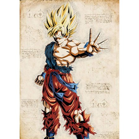 A3 Print - Dragon Ball Z - Son-Goku