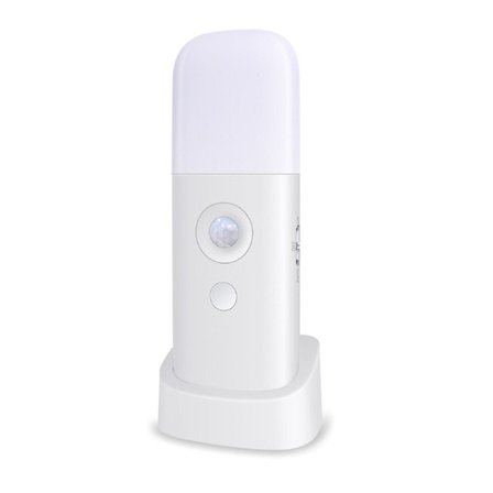 Rörelsesensor Nattlampa, Dimbar Nattlampa Med Ljusstyrka, Uppladdningsbar Batteridriven Lampa, Bärbar Rörelsesensor Lampa För Barn Ro