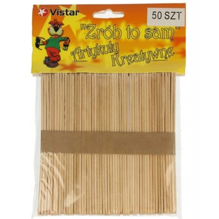 11 cm Tallrikspinnar i Trä/ 50-pack