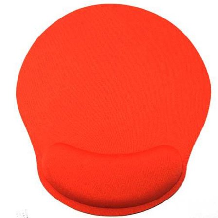 Oranssi väri - Hiirimatto tyynyllä - Pelaamiseen tarkoitettu rannetuki - Hiirimatto