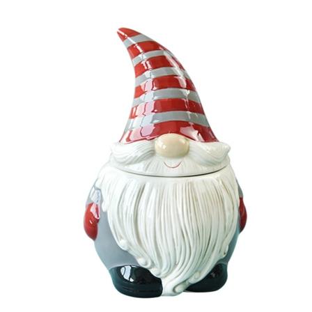 Juldekoration Godislåda Återanvändbar julgodislåda för jul Festlig bordsdekoration small