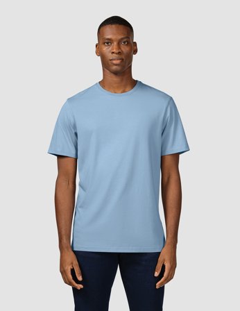 Shaping New Tomorrow - Supima T-Shirt - Rainy Blue - Herre - Størrelse XXL