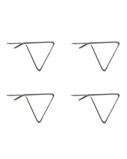 Dugklemmer 4-pak Sort