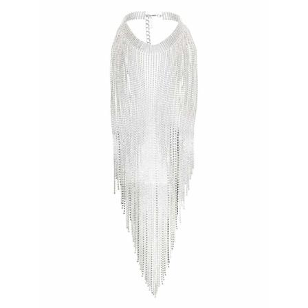 Philosophy Di Lorenzo Serafini - Halsband - Grå - Dam - Storlek: One Size, Dam, Storlek: ONE SIZE
