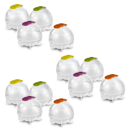 12/16 pakke isterningforme runde isterningmaskiner isterningbakke isterningforme små isbakker til cocktails whisky