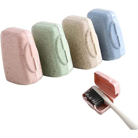 Kannettavat hammasharjan päiden suojukset, 16 kpl matkakäyttöön, hygieniset