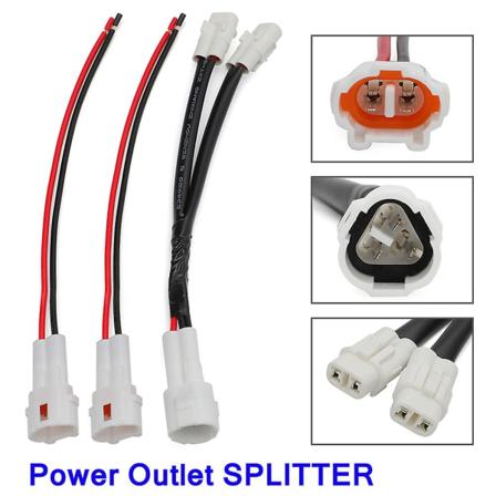 Fit Yamaha Tenere T7 700 Fz07 Strømudtag Splitter Usb Opladergreb Hjælpelys