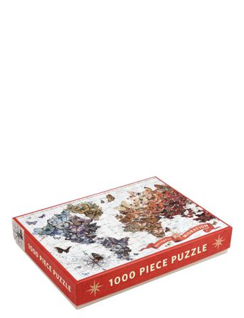 Wendy Gold Butterfly Migration 1000 Pc Puzzle Home Decoration Puzzles & Games Multi/mønstret New Mags