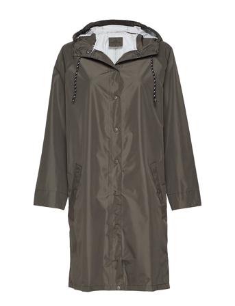 Solid Magpie Raincoat Outerwear Rainwear Rain Coats Grønn Becksöndergaard