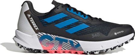 Adidas Men's Terrex Agravic Flow 2.0 GORE-TEX Trail Running Shoes Men Running shoes Black 44