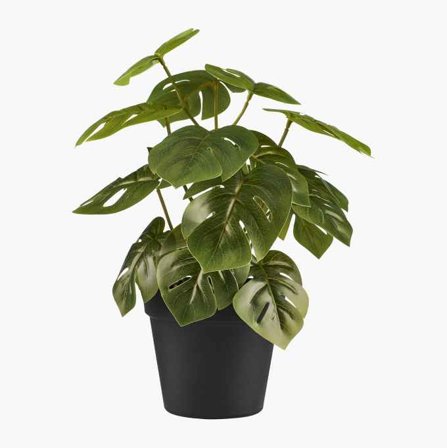 Konstgjord Monstera i kruka