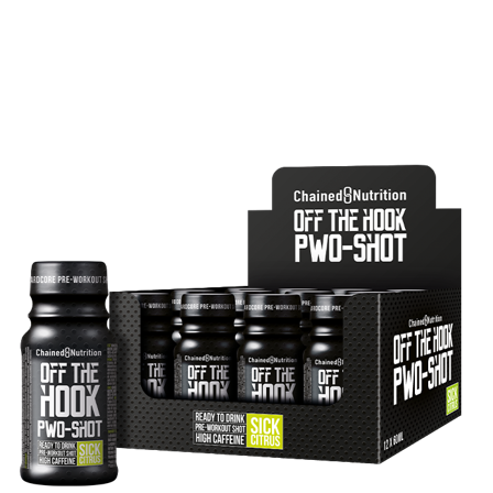 Chained Nutrition 12 x Off The Hook PWO-Shot 60 ml