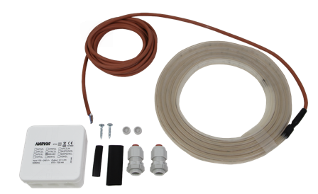 Harvia WX440 LED-ljusset med transformator 2,5 m, Bastu