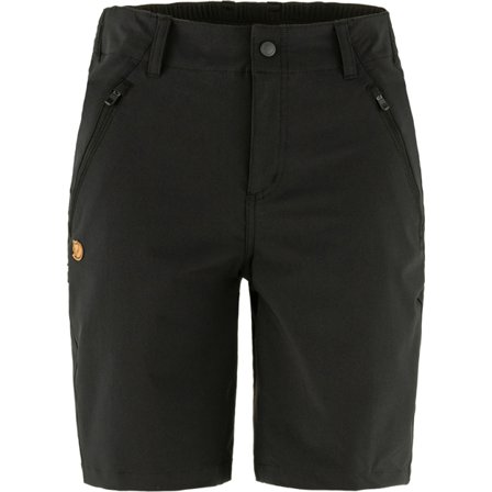 Fjällräven Women's Abisko Trail Stretch Shorts 38 Trousers in Black | Size: 10