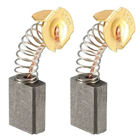 2 stk. 16x13x6mm kulbørster til rundsave, geringssave, boremaskiner, elektriske boremaskiner, støvopsamlere, vinkelslibere