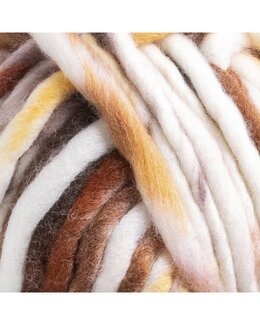 Lanka Merino Mega 100 g Ruskea meleerattu