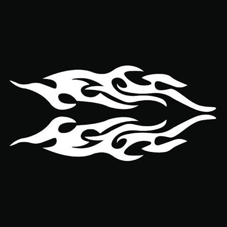 Heijastava liekki autotarra peittää naarmut autotarrat puskurin konepelti taustapeili päälliset tarrat moottoripyörän sisustus| |