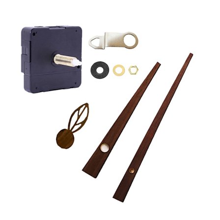 Tyst klockmekanism med visare - 28mm axel