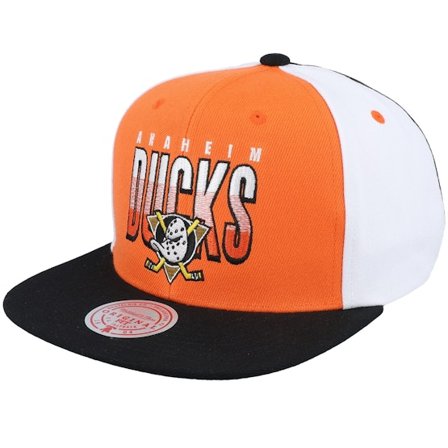 Mitchell & Ness - Naranja snapback Gorra - Anaheim Ducks Billboard 2 Orange/Black Snapback @ Hatstore