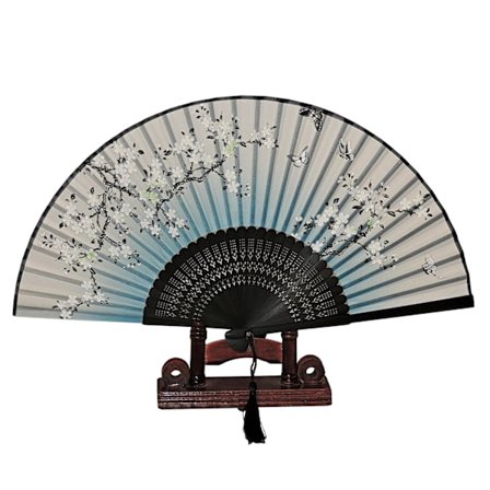 Solfjäder - Fjärilar med blommor [M3] - Blå