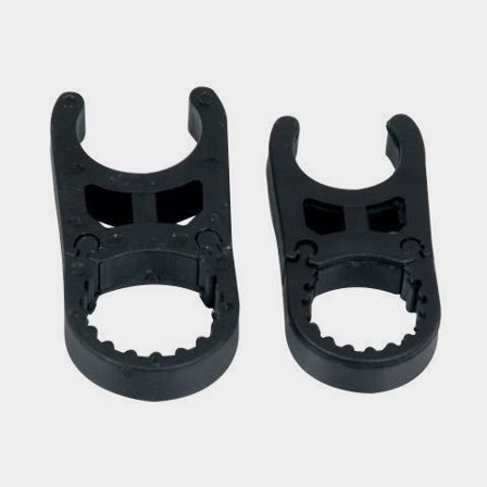 Hållare till badstege, nylon, passar Ø25 mm rör