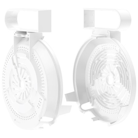 Väggfäste för TP-Link Deco M9 Plus Whole Home Mesh WiFi-system med kabelhanteringshylla