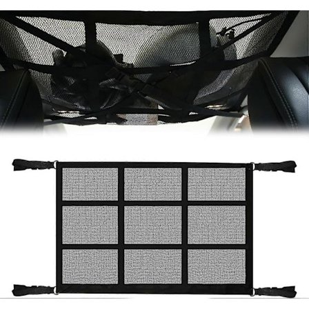 Bil Tag Bagagenet, Justerbart Bil Tag Bagagenet til SUV Dobbelt Lag Bil (FMY)