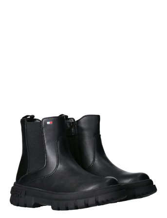 Tommy Hilfiger Tommy Hilfiger Chelsea Boots Faux Leather - Black - 33/21.5CM