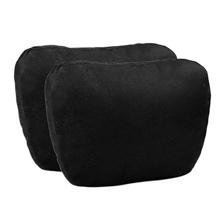 2 stk Universal Bil Nakkestøtte for Design S Klasse Myk Justerbar Pude Nakkestøtte Pude