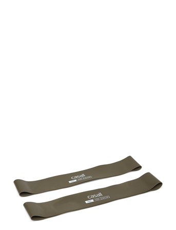 Casall Rubber Band Hard 2Pcs - Green - ONE SIZE