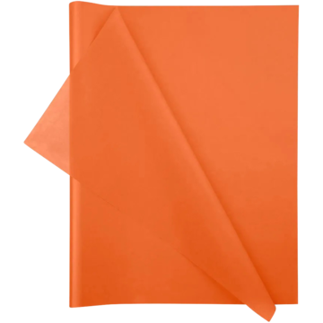 Silkespapper Orange 50x75cm 1,3kg