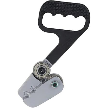 Multifunktionellt verktygsverkstad Aluminiumjärnplåt Handgrepp skärverktyg (svart) (1st)