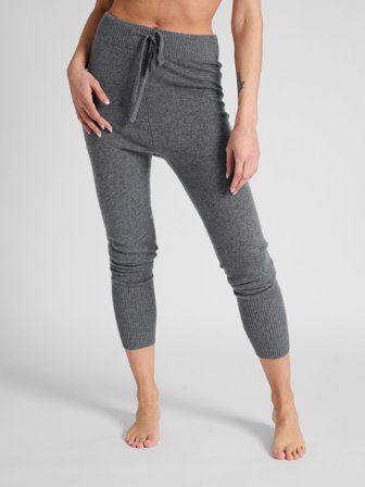 Kashmina - Kashmirbukse "Chill Pants" - Mørk grå - Size L