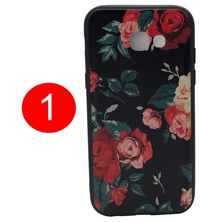Skal "Summer Flowers" för Samsung Galaxy A3 2017