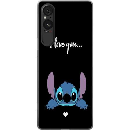 Sony Xperia 10 VI L pin kyv kuori Stitch Min Rakastan Si