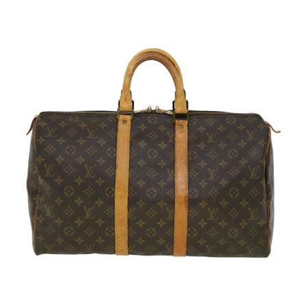 Louis Vuitton Vintage, Pre -owned Keepall 45 Bruin, unisex, Maat:ONE Size