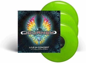 Live in concert at lollapalooza - green Journey