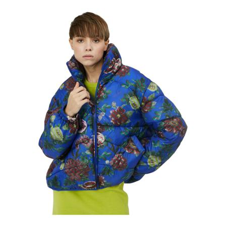 Silvian Heach Oversized bomber Jakke with print Blå, Dame, Størrelse: XS