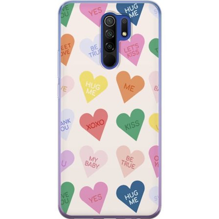 Yhteensopiva Puhelinkuori Xiaomi Xiaomi Redmi 9 Karkkisydämet
