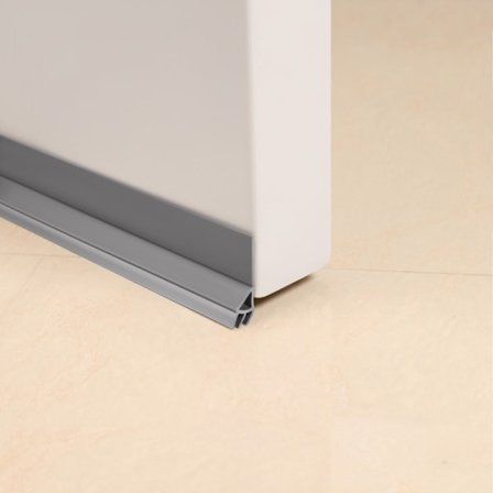 (Grå) Under Dør Træk Blokering Isolator Dør Feje Vejr Strimler Støj Stopper Stærk