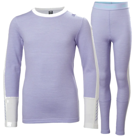 Helly Hansen Lifa Merino Midweight Set Bright Lavender
