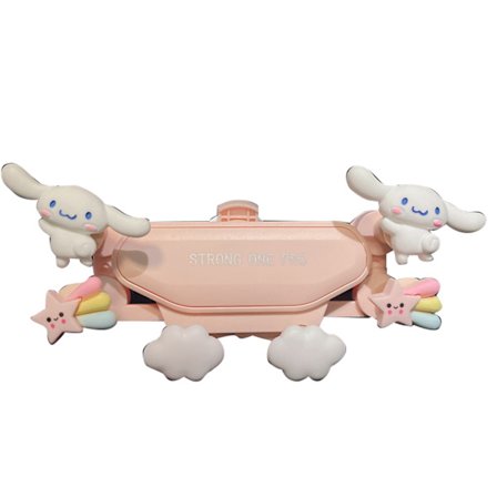 Cinnamoroll Rosa Universal Biltelefonholder 6-punkts Luftventilfeste Anti-rist Søtt Tegneseriedesign