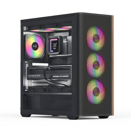 AeroCool D501A Midi Tower Black