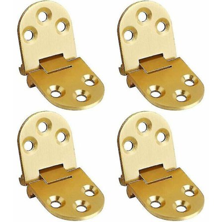Faldbar hængsler, Børstet Massiv Messing Finish